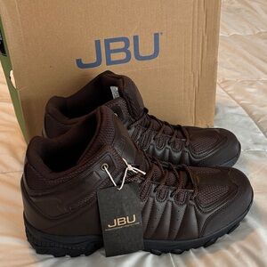 JBU Men's Dark Brown hiking Boots lightweight size 12 medium